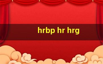 hrbp hr hrg